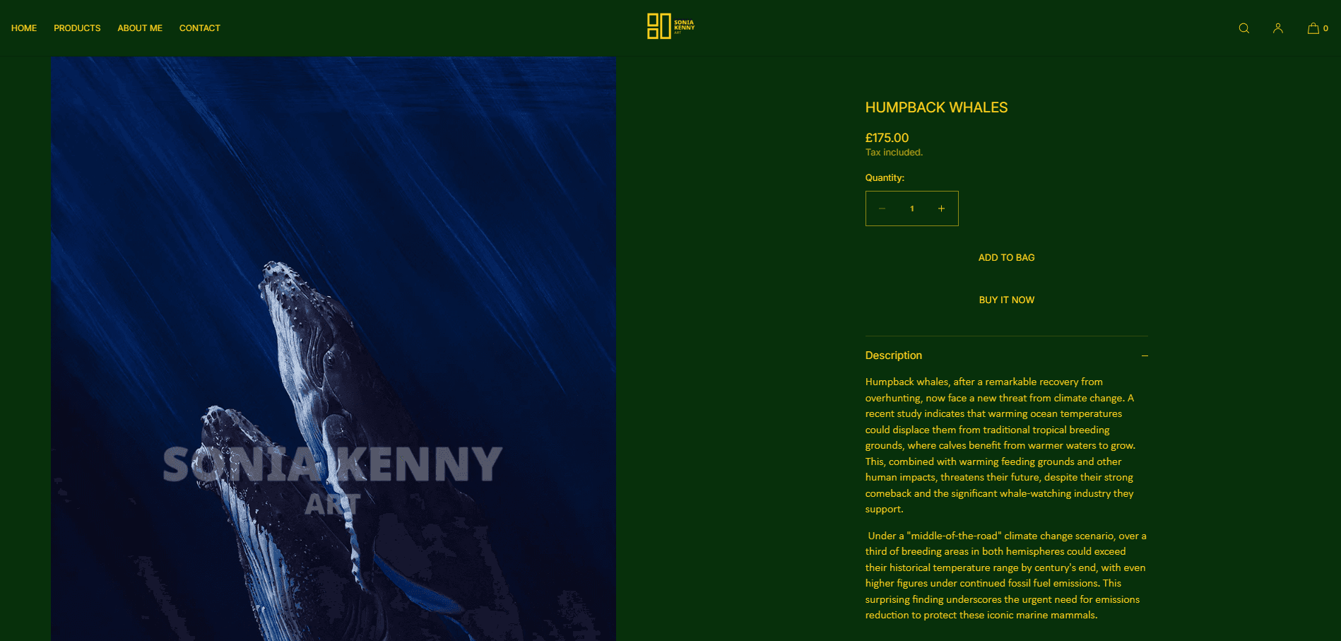 Sonia Kenny Art Product Page