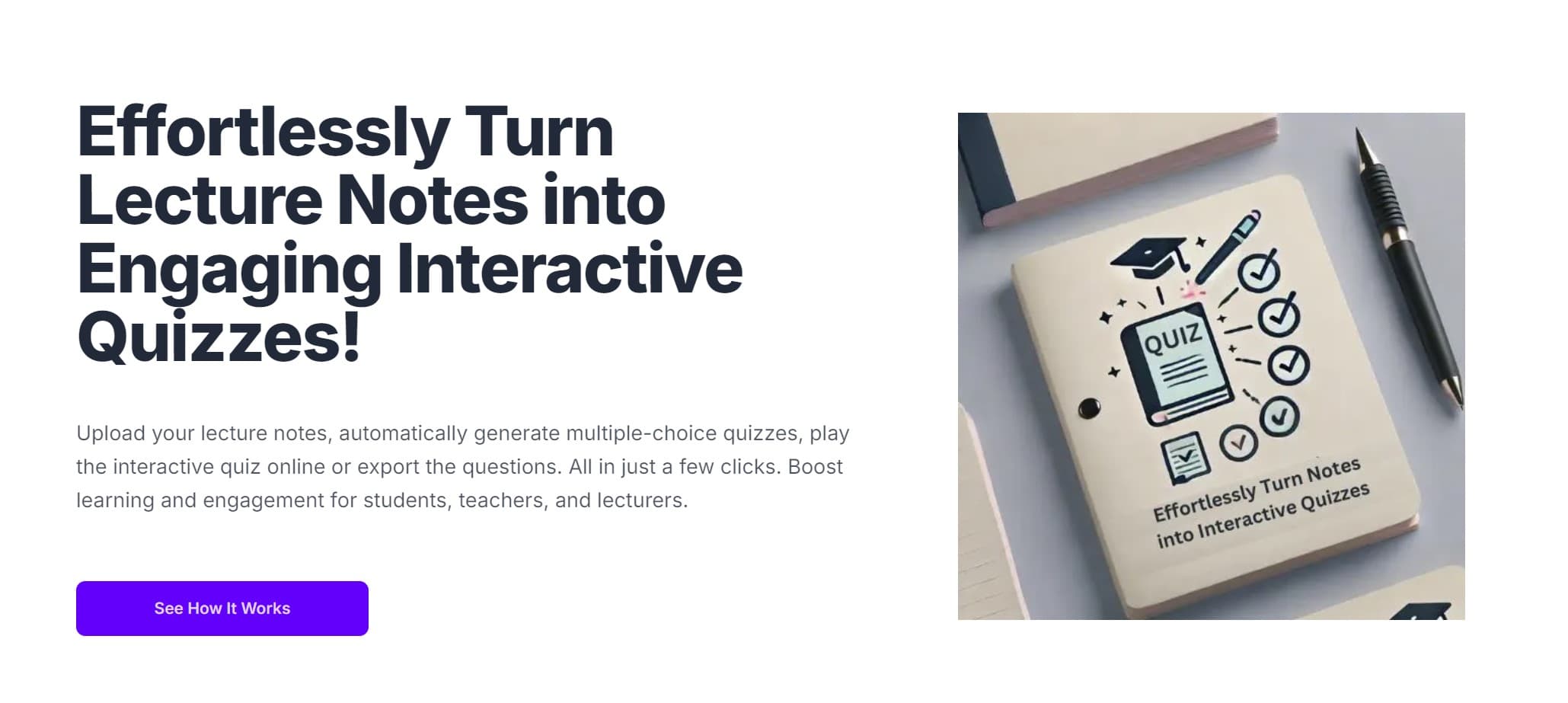 Text 2 Quiz case study preview